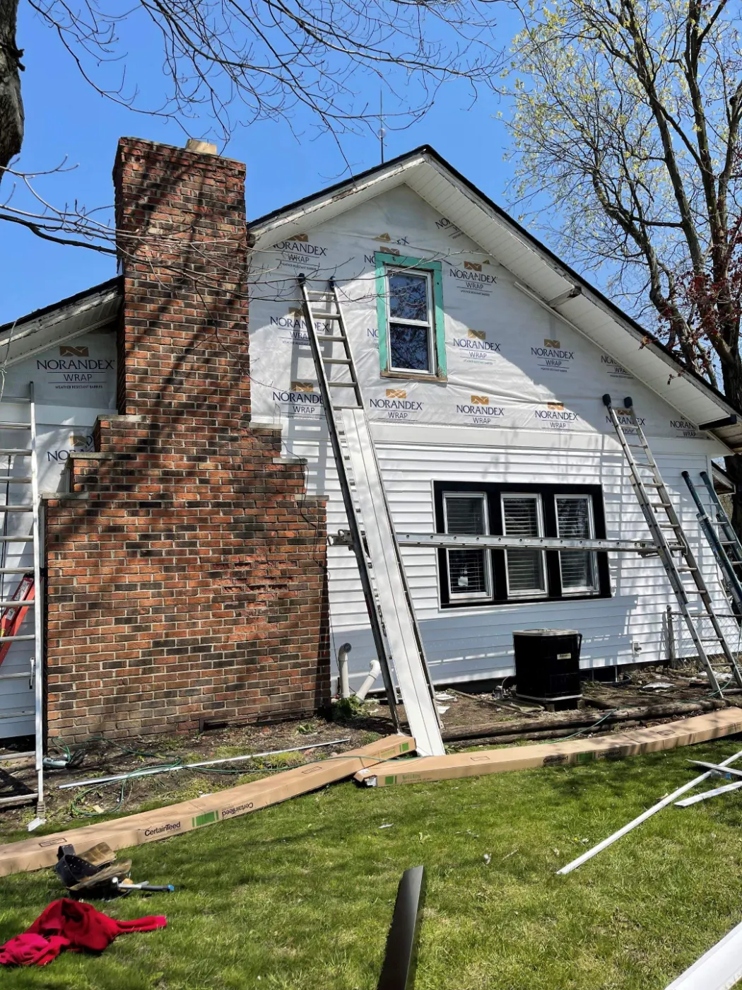Soffit and fascia work in Pebble Brook